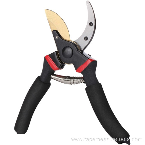 Curved blade head gardening scissors garden pruning shears